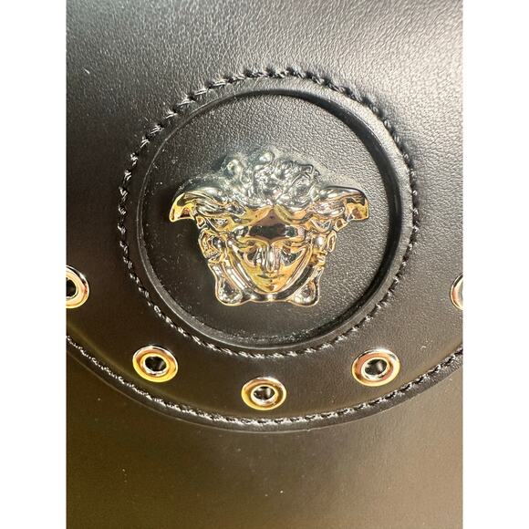 Versace Medusa calf leather eyelet shoulder bag - Picture 8 of 10